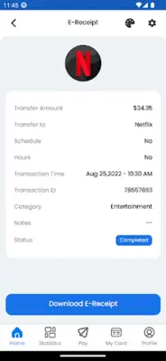 M-Wallet android App screenshot 1